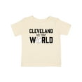 thumbnail image 1 of Inktastic Cleveland Vs. the World with Baseball Boys or Girls Baby T-Shirt, 1 of 5