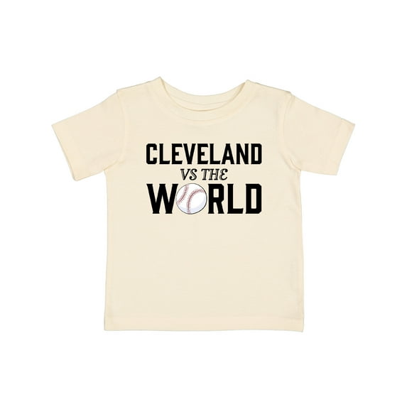 Inktastic Cleveland Vs. the World with Baseball Boys or Girls Baby T-Shirt