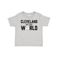 thumbnail image 1 of Inktastic Cleveland Vs. the World with Baseball Boys or Girls Baby T-Shirt, 1 of 5