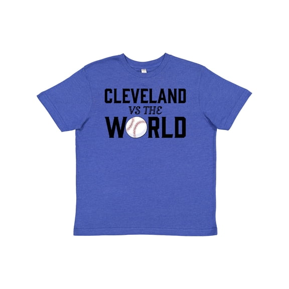 Inktastic Cleveland Vs. the World with baseball Youth T-Shirt