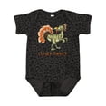 thumbnail image 1 of Inktastic Clever Turkey Thanksgiving Dinosaur Boys or Girls Baby Bodysuit, 1 of 5