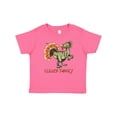 thumbnail image 1 of Inktastic Clever Turkey Thanksgiving Dinosaur Boys or Girls Baby T-Shirt, 1 of 5