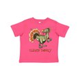 thumbnail image 1 of Inktastic Clever Turkey Thanksgiving Dinosaur Boys or Girls Toddler T-Shirt, 1 of 5