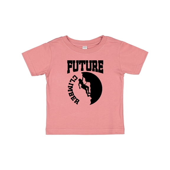 Inktastic Climbing Future Climber Boys or Girls Baby T-Shirt