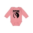 thumbnail image 1 of Inktastic Climbing Future Climber Boys or Girls Long Sleeve Baby Bodysuit, 1 of 5