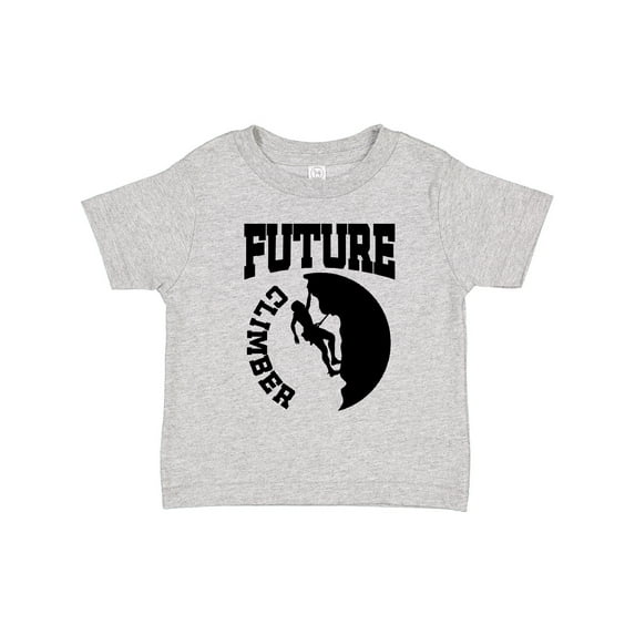 Inktastic Climbing Future Climber Boys or Girls Toddler T-Shirt