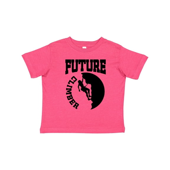 Inktastic Climbing Future Climber Boys or Girls Toddler T-Shirt