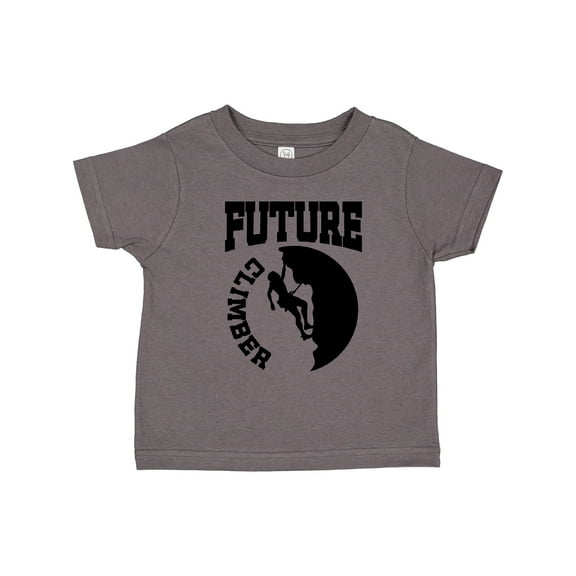 Inktastic Climbing Future Climber Boys or Girls Toddler T-Shirt