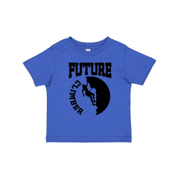 Inktastic Climbing Future Climber Boys or Girls Toddler T-Shirt