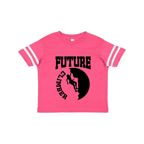 Inktastic Climbing Future Climber Boys or Girls Toddler T-Shirt