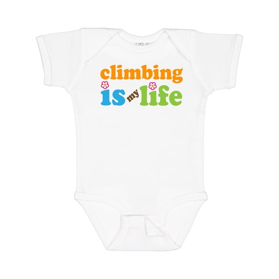Inktastic Climbing is My Life Boys or Girls Baby Bodysuit