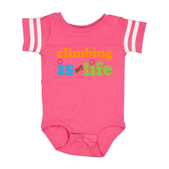 Inktastic Climbing is My Life Boys or Girls Baby Bodysuit