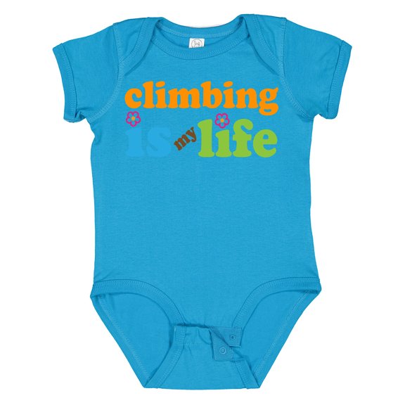 Inktastic Climbing is My Life Boys or Girls Baby Bodysuit