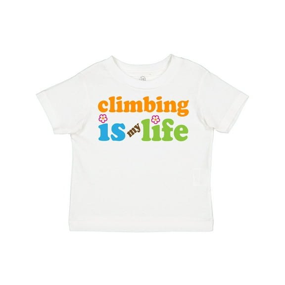 Inktastic Climbing is My Life Boys or Girls Toddler T-Shirt