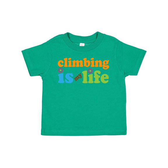Inktastic Climbing is My Life Boys or Girls Toddler T-Shirt