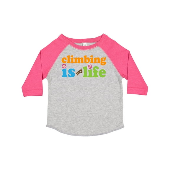 Inktastic Climbing is My Life Boys or Girls Toddler T-Shirt