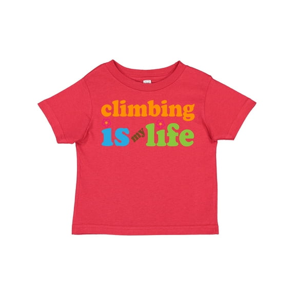 Inktastic Climbing is My Life Boys or Girls Toddler T-Shirt