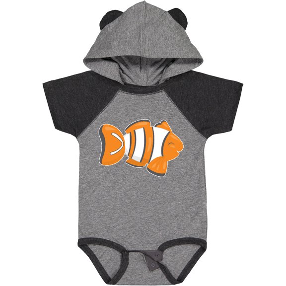 Inktastic Clown Fish Boys or Girls Baby Bodysuit