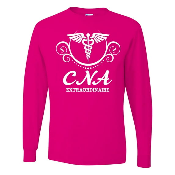 Inktastic Cna Certified Nurse Assistant Appreciation Long Sleeve T-Shirt