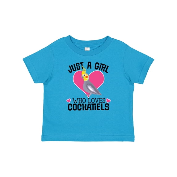 Inktastic Cockatiel Just A Girl Who Loves Girls Baby T-Shirt