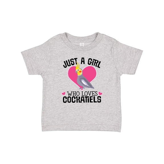 Inktastic Cockatiel Just A Girl Who Loves Girls Baby T-Shirt