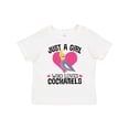 thumbnail image 1 of Inktastic Cockatiel Just A Girl Who Loves Girls Toddler T-Shirt, 1 of 5