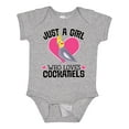 thumbnail image 1 of Inktastic Cockatiel Just a Girl Who Loves Girls Baby Bodysuit, 1 of 5