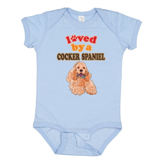 Inktastic Cocker Spaniel Dog Lover Boys or Girls Baby Bodysuit