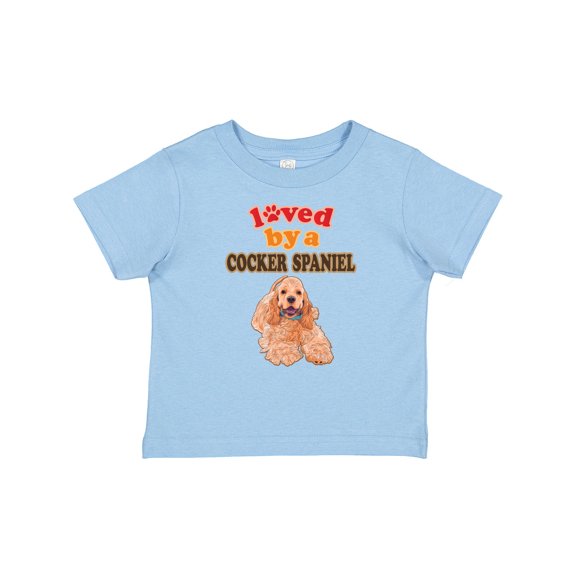 Inktastic Cocker Spaniel Dog Lover Gifts Boys or Girls Baby T-Shirt