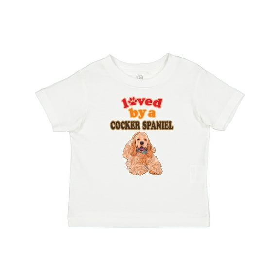 Inktastic Cocker Spaniel Dog Lover Gifts Boys or Girls Baby T-Shirt