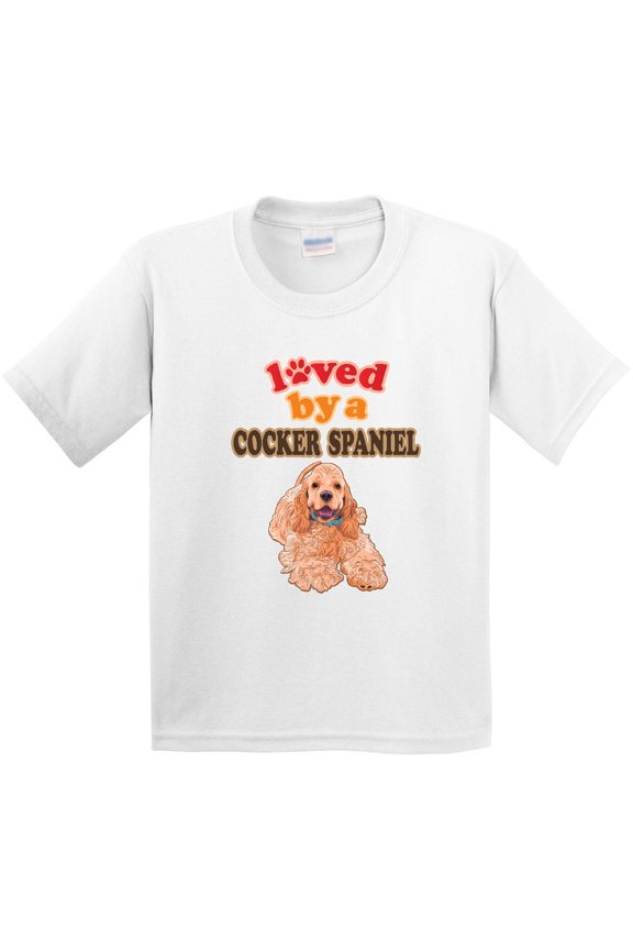 Cocker Spaniel Dog Lover Youth T-Shirt
