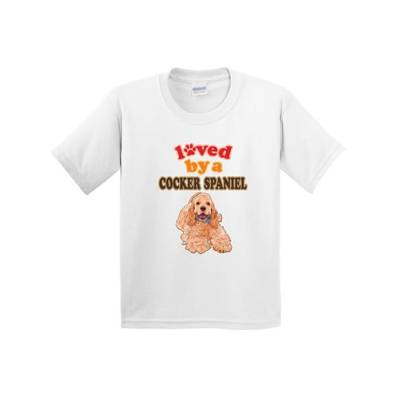 Inktastic Cocker Spaniel Dog Lover Youth T-Shirt