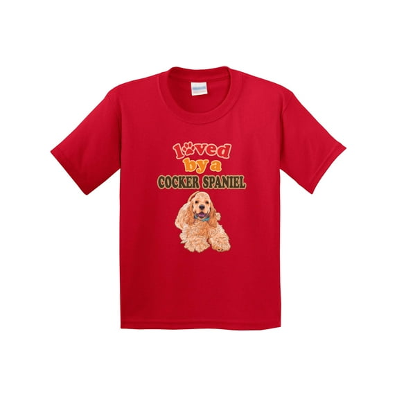 Inktastic Cocker Spaniel Dog Lover Youth T-Shirt