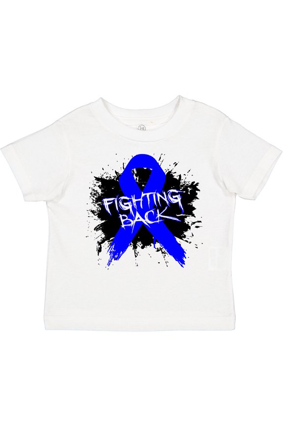 Colon Cancer Fighting Back Boys or Girls Toddler T-Shirt