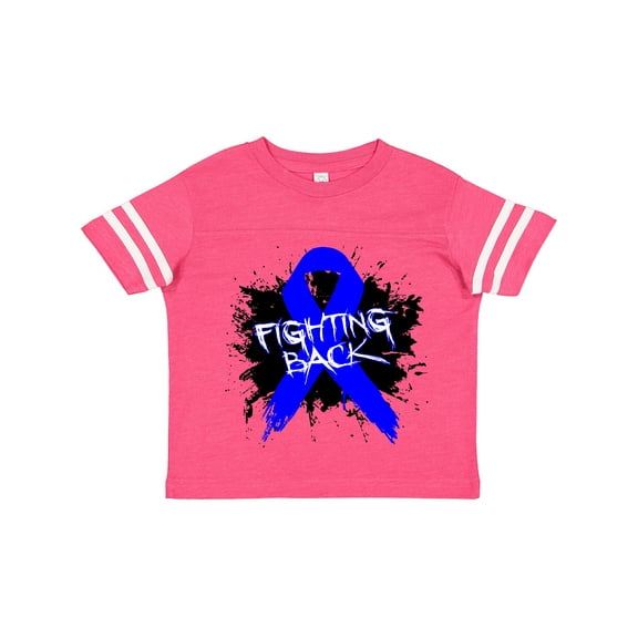 Inktastic Colon Cancer Fighting Back Boys or Girls Toddler T-Shirt