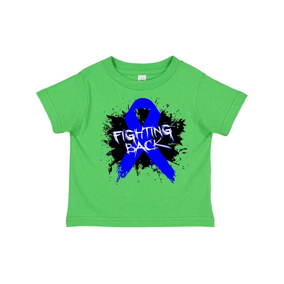 Inktastic Colon Cancer Fighting Back Boys or Girls Toddler T-Shirt