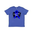 thumbnail image 1 of Inktastic Colon Cancer Fighting Back Youth T-Shirt, 1 of 5