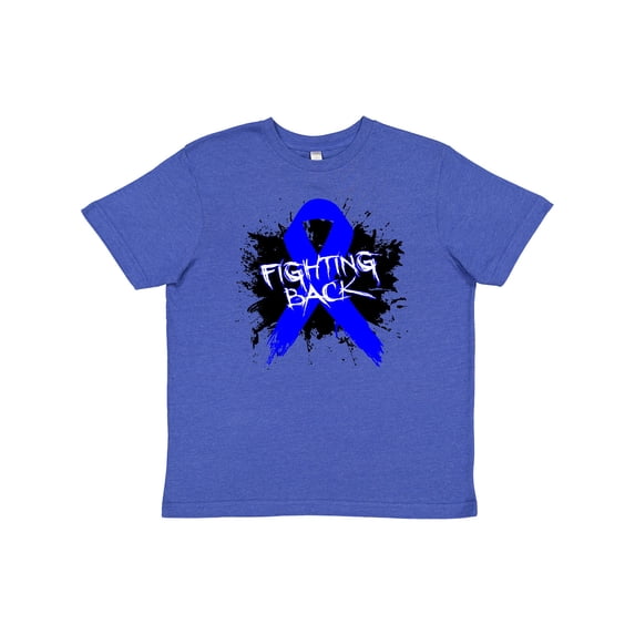 Inktastic Colon Cancer Fighting Back Youth T-Shirt