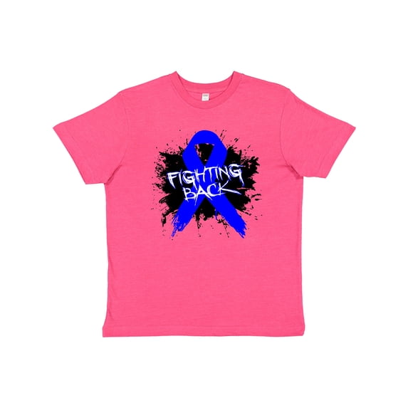 Inktastic Colon Cancer Fighting Back Youth T-Shirt