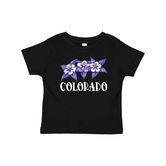 Inktastic Colorado Columbine Flowers Boys or Girls Baby T-Shirt