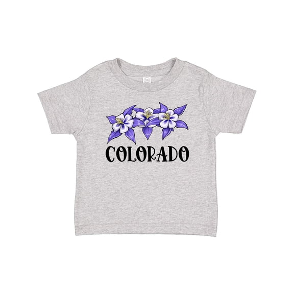 Inktastic Colorado Columbine Flowers Boys or Girls Baby T-Shirt
