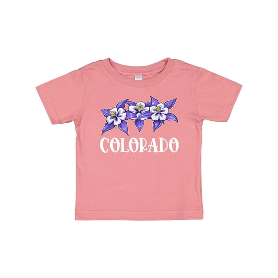 Inktastic Colorado Columbine Flowers Boys or Girls Baby T-Shirt