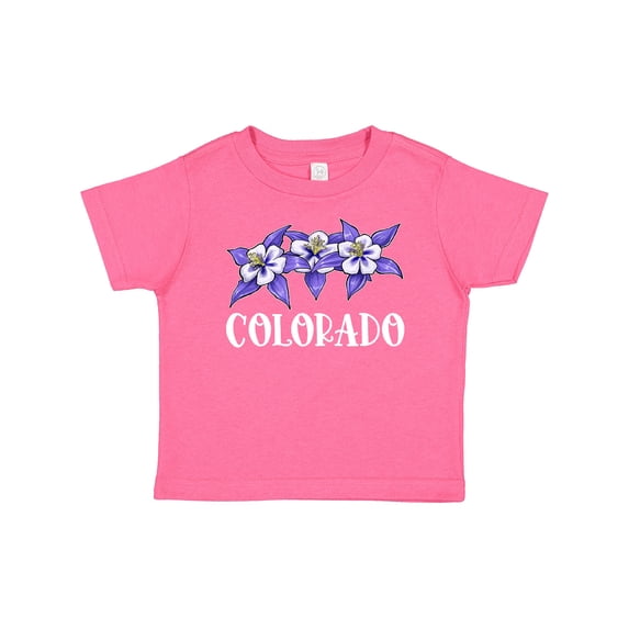 Inktastic Colorado Columbine Flowers Boys or Girls Baby T-Shirt