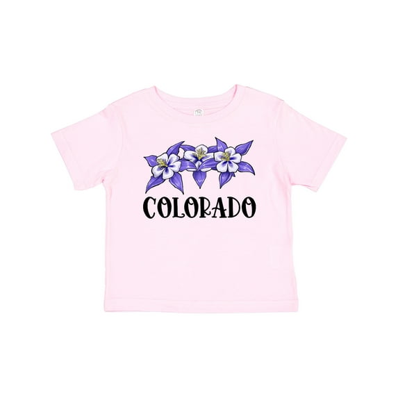 Inktastic Colorado Columbine Flowers Boys or Girls Baby T-Shirt