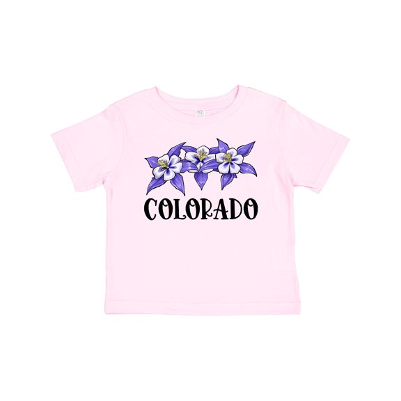 Inktastic Colorado Columbine Flowers Boys or Girls Baby T-Shirt