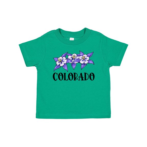Inktastic Colorado Columbine Flowers Boys or Girls Baby T-Shirt