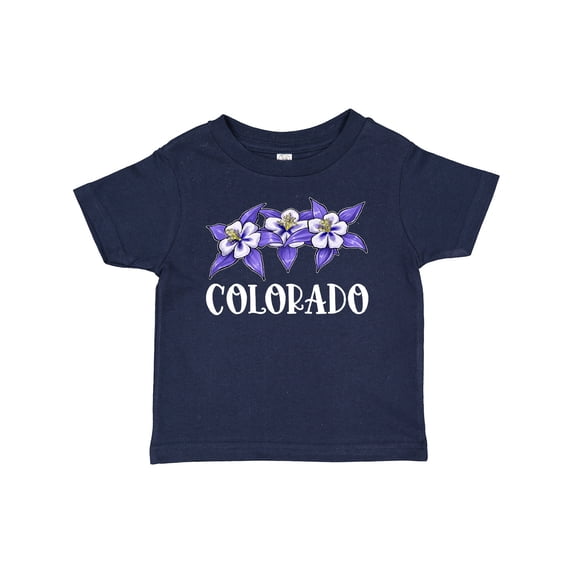Inktastic Colorado Columbine Flowers Boys or Girls Baby T-Shirt