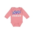 thumbnail image 1 of Inktastic Colorado Columbine Flowers Boys or Girls Long Sleeve Baby Bodysuit, 1 of 5