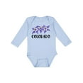 thumbnail image 1 of Inktastic Colorado Columbine Flowers Boys or Girls Long Sleeve Baby Bodysuit, 1 of 5
