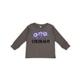 thumbnail image 1 of Inktastic Colorado Columbine Flowers Boys or Girls Long Sleeve Toddler T-Shirt, 1 of 5